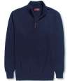 BK555 7898 Brook Taverner Dallas 1/4 Zip Jumper Navy colour image